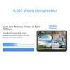 4MP Wireless Solar Surveillance Camera with Touch Screen – Outdoor Waterproof for Home & Mobile Remote Monitoring