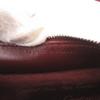 Used AUTHENTIC CARTIER Cabochon Hand Bag Bordeaux Leather