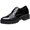 Men's leather shoes wedding groom leather shoes business dress men's leather shoes inner height increase 6cm8cm10cm thick-soled men's shoes