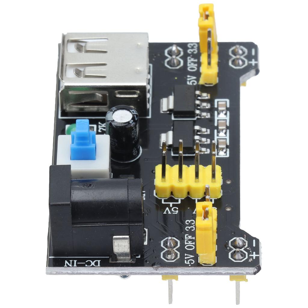 5Pcs Breadboard Power Supply Module 2 Way DC Voltage Regulator Modules for 3.3V/5V