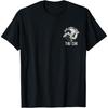 Tai Chi Crane Chinese Martial Arts Yin Yang Retro Vintage T-Shirt