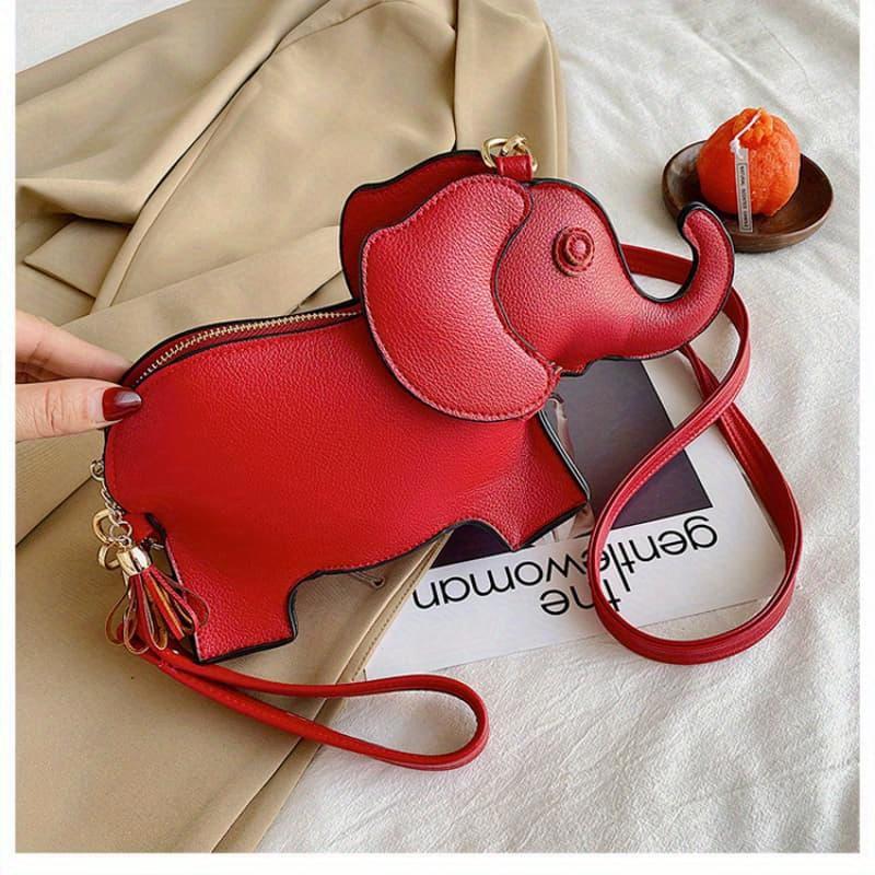 Messenger Bag Casual Animal Theme Trendy Retro Style Handbag Resistant Adjustable Shoulder Strap Stain Resistant With Zipper Closure Polyester Lining