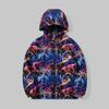 2025 Spring/Autumn Boys' Windproof Camouflage Cartoon Jacket