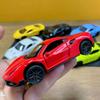 1:43 Diecast Alloy Car Model Metal Pull Back Simulation Car Toy Boy Sports Car Ornament with To Open the Door Toys for Kids
