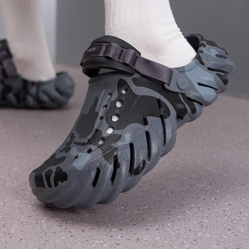Унисекс вентилируемые кроксы Crocs Утиный камуфляж M10W12