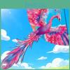 Phoenix Kite With Polyester Material For Childrens Outdoor Flying And Gift Occasion