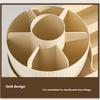 Rotating Makeup Organizer Vanity Cosmetic Brush Holder 360 Degree Spin Storage Box without Lid