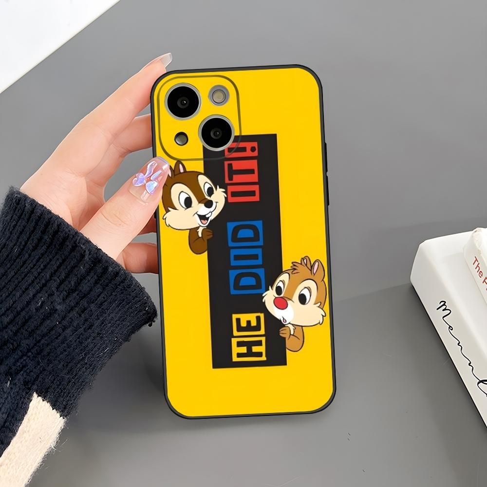 

Чехол для телефона Чип и Дейл C-Chip n Dale Для Iphone 16 Plus 15 14 Pro Max 13 Mini 11 12 Xr X Xs 6 7 8 SE Plus Задняя крышка iPhone15 Pro