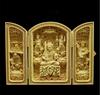 Wood Carving Guanyin, God of Wealth  Sculptures and Figurines High-quality Portable Home Room Office Wealth Luck Feng Shui Decor