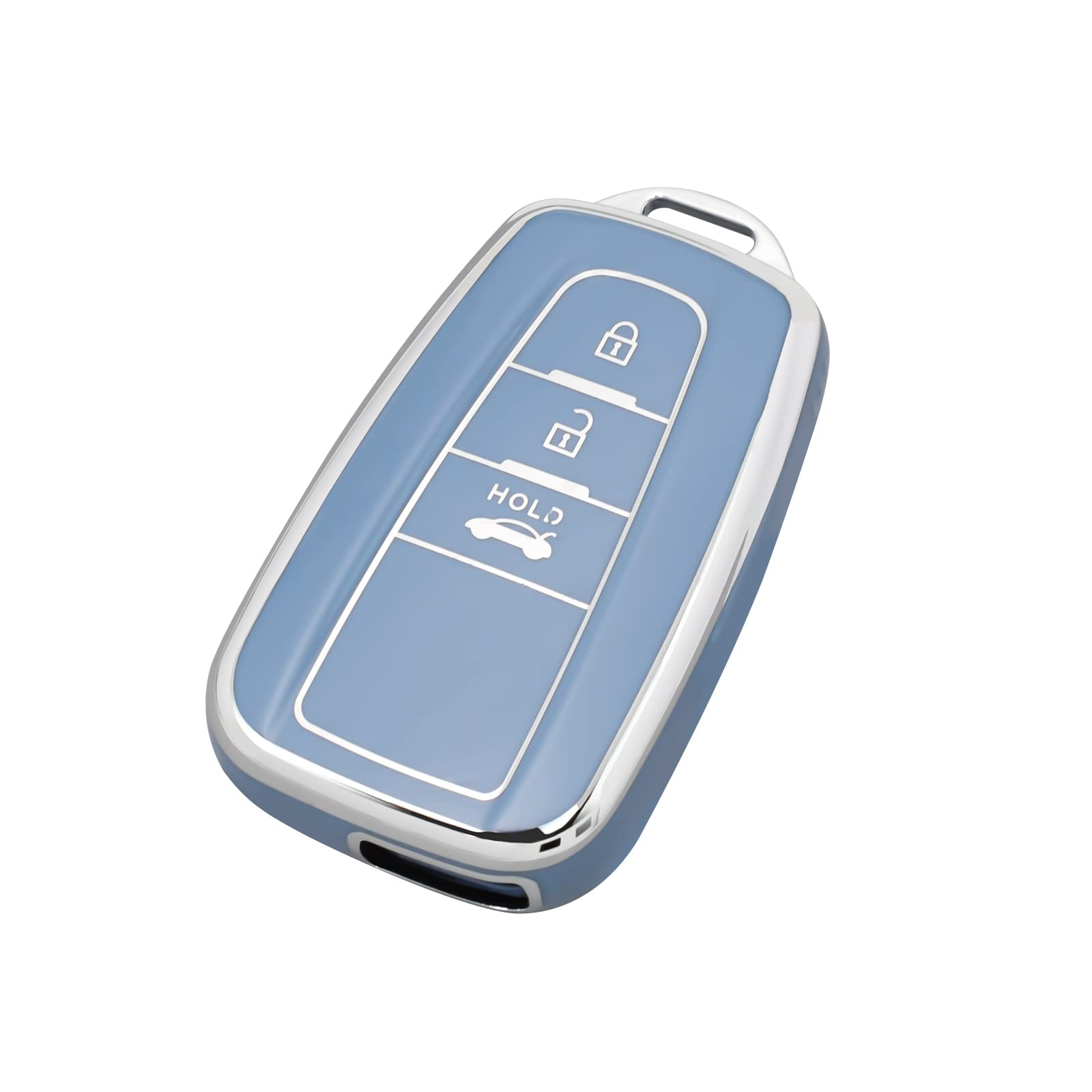 [OFFCURVE] Чехол для смарт-ключа C-HR Новая Корона 50-й серии Ключ серебряный