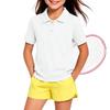 Kids Quick Dry Shirt with Collar for School Class Uniform and Everyday Wear