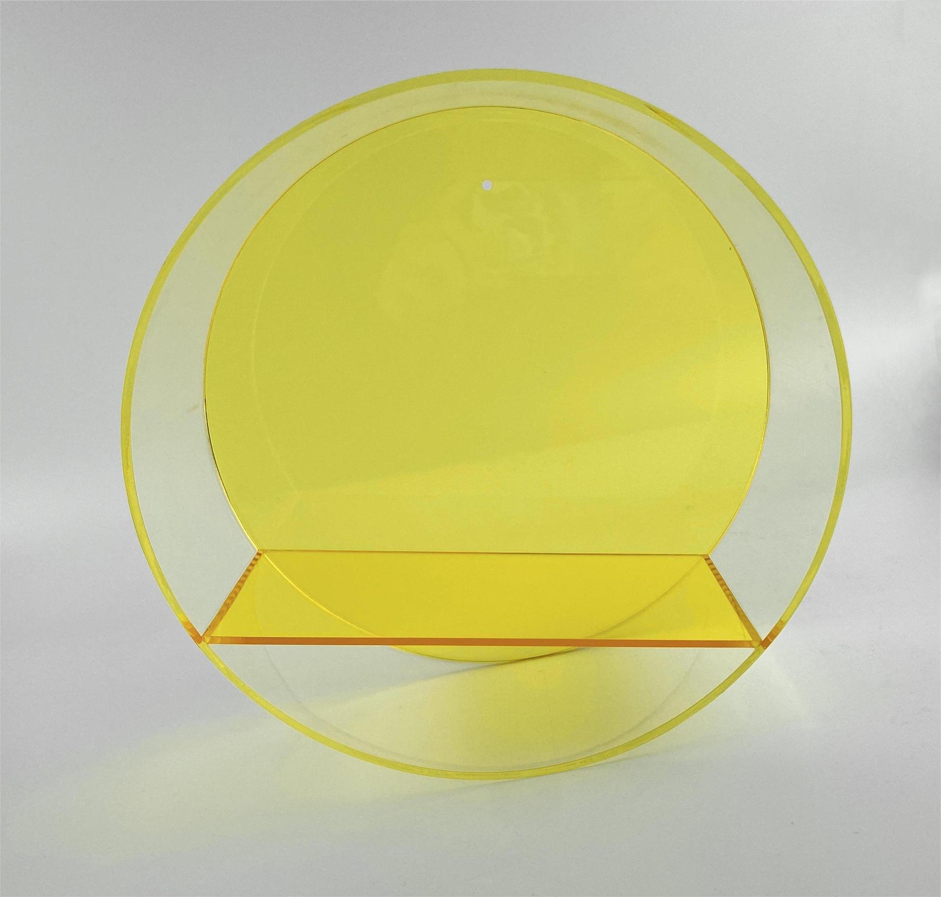 

Color Acrylic display Cabinet Oval Wall Shelving Clothing Store Shoe Bag Display Case Figures Ornaments Shoe Wall Display Rack