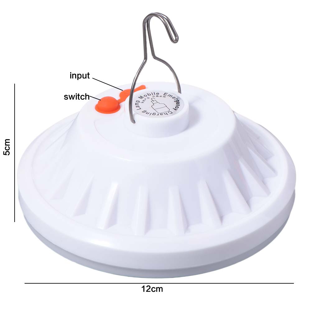 Rechargeable Waterproofs Tent Lamp 3 Lighting Modes Camping Charge Lantern  Barbecue Garden Tent