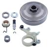 1set Oil Sprocket Rim Kit Low Noise Vibration Reduction With Friction Plate Sensitive Clutch For MS271MS291 Chainsaw Accessories