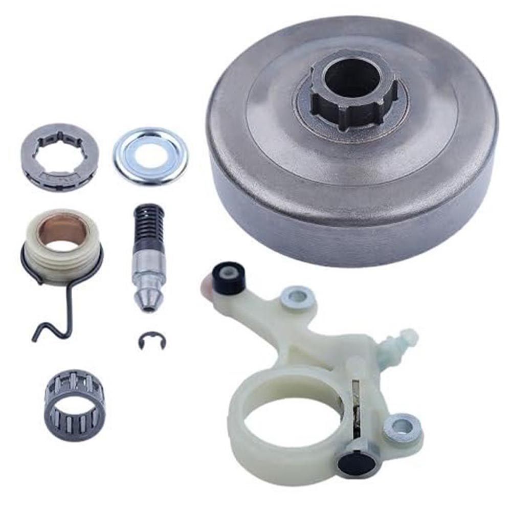 1set Oil Sprocket Rim Kit Low Noise Vibration Reduction With Friction Plate Sensitive Clutch For MS271MS291 Chainsaw Accessories