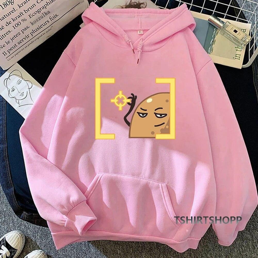 Penguin Hoodies 2022 Spring/Autumn Potato Aim Spray Women/men Sweatshirt Anime Valorant Hoodie Kawaii Clothing Unisex Sudaderas Unisex