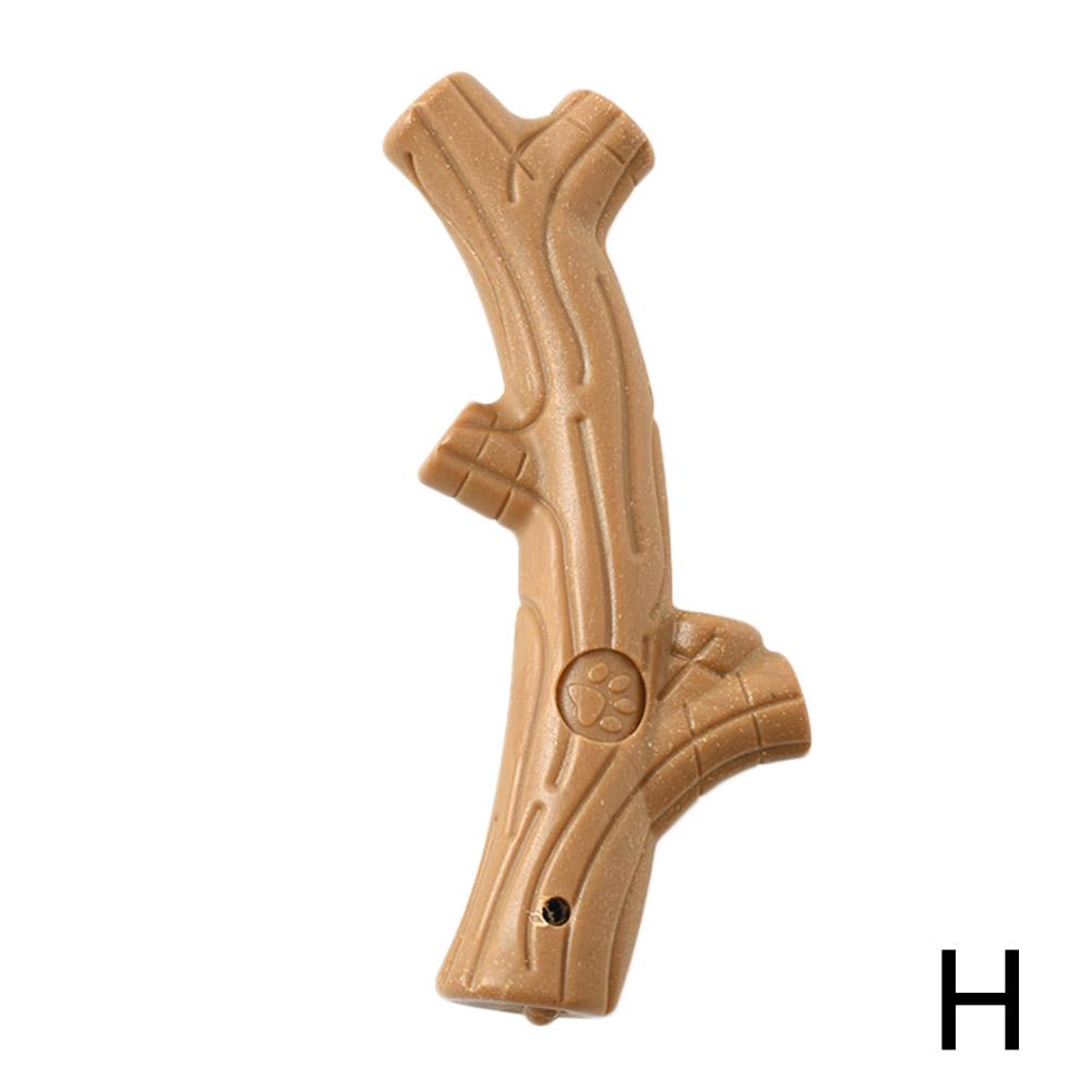 Hundekauspielzeug Künstliche Äste Backenzähne Reinigen Holzbedarf Knochen Kiefernzweig Form Niedlich Pe Z0K0