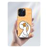 Cute Cartoon Duck Clear Phone Case For Iphone 17 Air 16 Pro Max 15 Pro 14 Plus 17E 16E 11 13 12 Mini Cover Cases Fundas Cell TPU