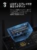 Bluetooth Transmitter Receiver SBC Compatible SOOMFON Bluetooth BYPASS Function Aux RCA Optical Digital Connection Screen Display Simultaneous