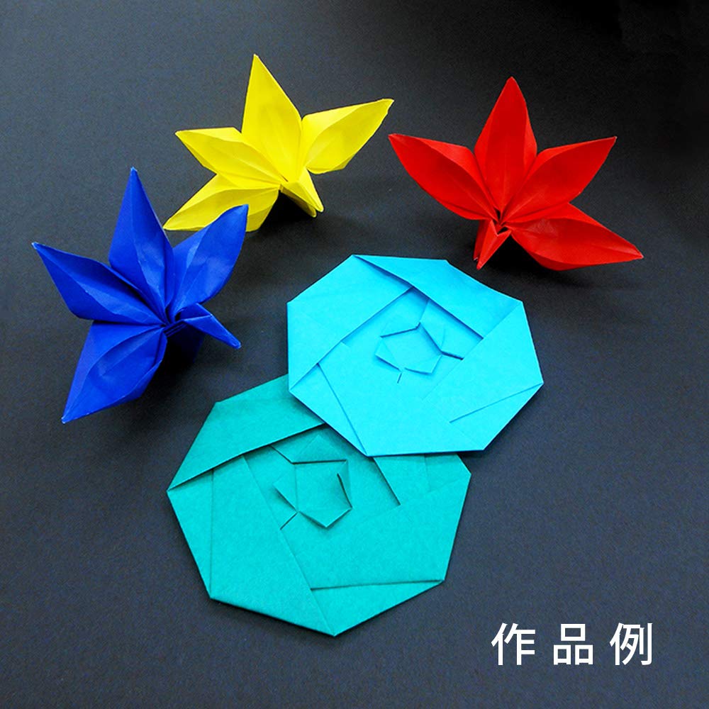 Ehime Paper Origami Single 100 Co., Ltd. Double-Sided Color, 15cm, Sheets, Fuji, ESC-08