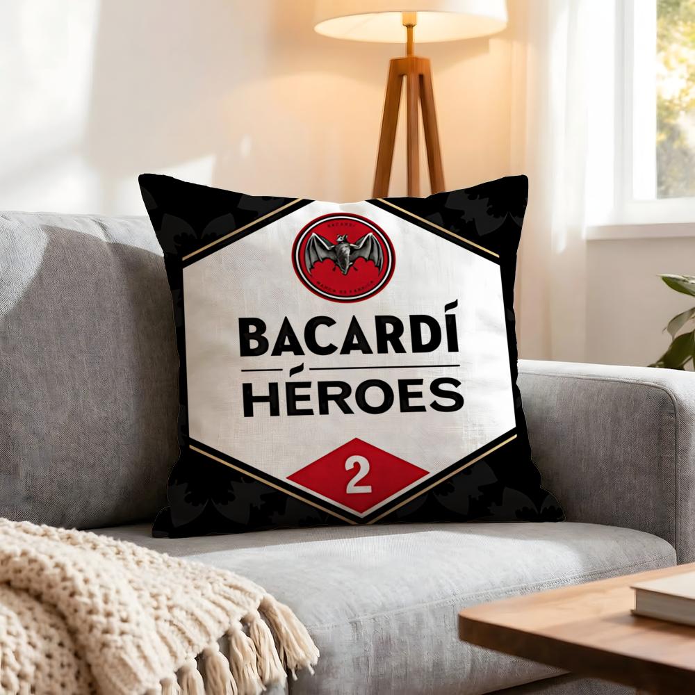 Brand Bacardi Cushion Cover 1Pcs Decorative Covers Soft Cushion Case For Sofa Couch Decor 40X40 45X45 Pillowcases