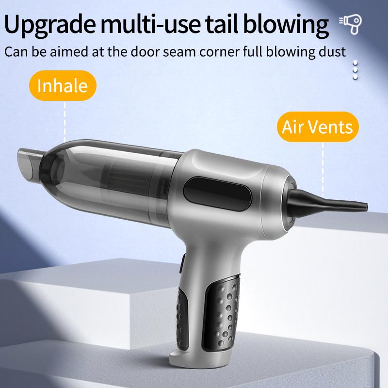 Car Mounted Wireless Handheld L3 Vacuum Cleaner Super Strong Suction, Automotive Products Portable Small Vacuum Cleaner