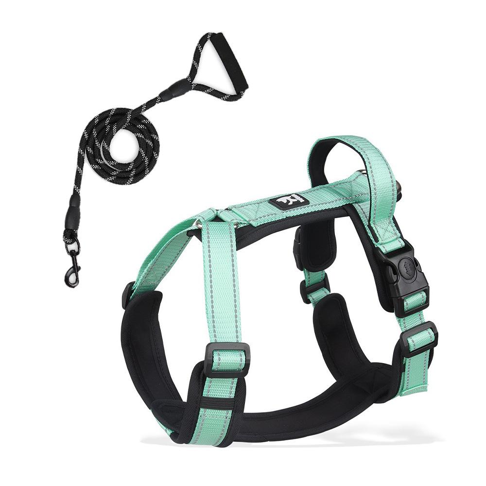 Nové vodítko pro psy, dvoudílný hrudní popruh pro domácí mazlíčky, vodítko pro venčení malých a středních psů