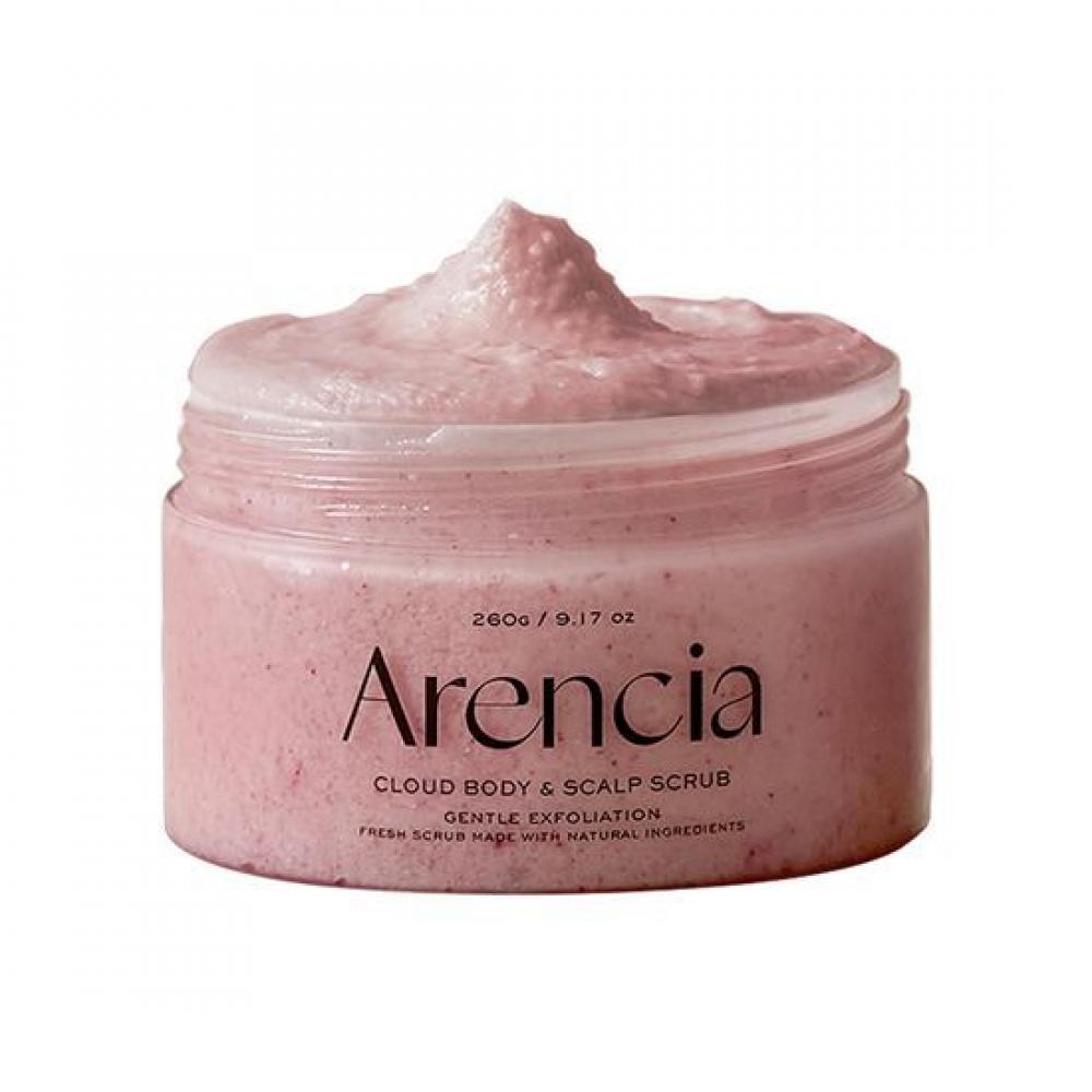 

Скраб для тела и кожи головы Arencia Fresh Cloud 260 г. Выберите 1 из 5 видов Lavender and pear