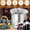 Nylon Food Strainer Reusable Filter Bag Straining Bag  For Nut Milk Wine Cider Apple Grape Juice