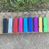 Portable Aluminum Alloy Keychain Double Tube Life Whistle Is A Convenient and Practical Outdoor Survival Tool for Small Items