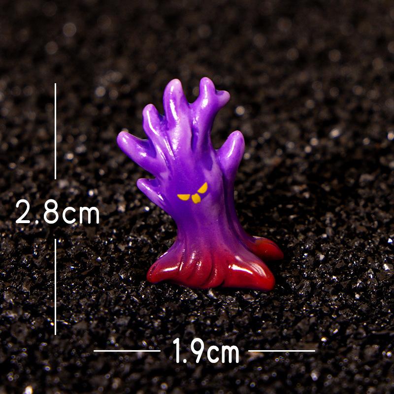 Halloween Creative Skull and Ghost Trinkets for Home, Car, Desktop Resin Craft Decorative Trinkets