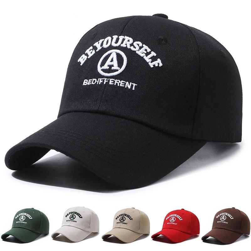 A Letter Beyourself Baseball Cap Uv Protection Hat Outdoor Breathable Cap Gift