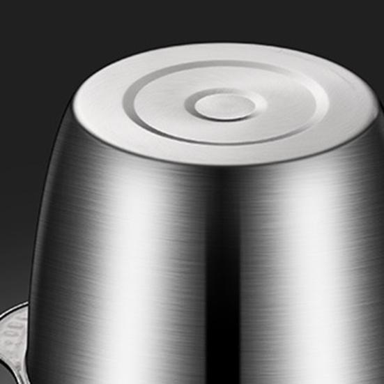 Oil Tank with Strainer Lid Stainless Steel Cooking Oil Container Pot Easy-Grip Handle Rust-Resistant Lard Jar Frying Oil Storage Bottle