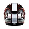 Motorcycle Helmet SHUMA FROZE Black Red L 2087323 [OGK Kabuto]
