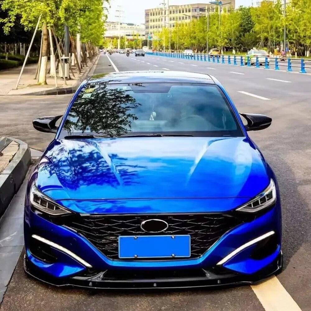 Pro Hyundai LAFESTA I20 I20N BAYON - Kryt zpětného zrcátka auta Samolepka Kryt křídla Vnější Dveřní pouzdro Lišta Karbonový Vzhled Auto