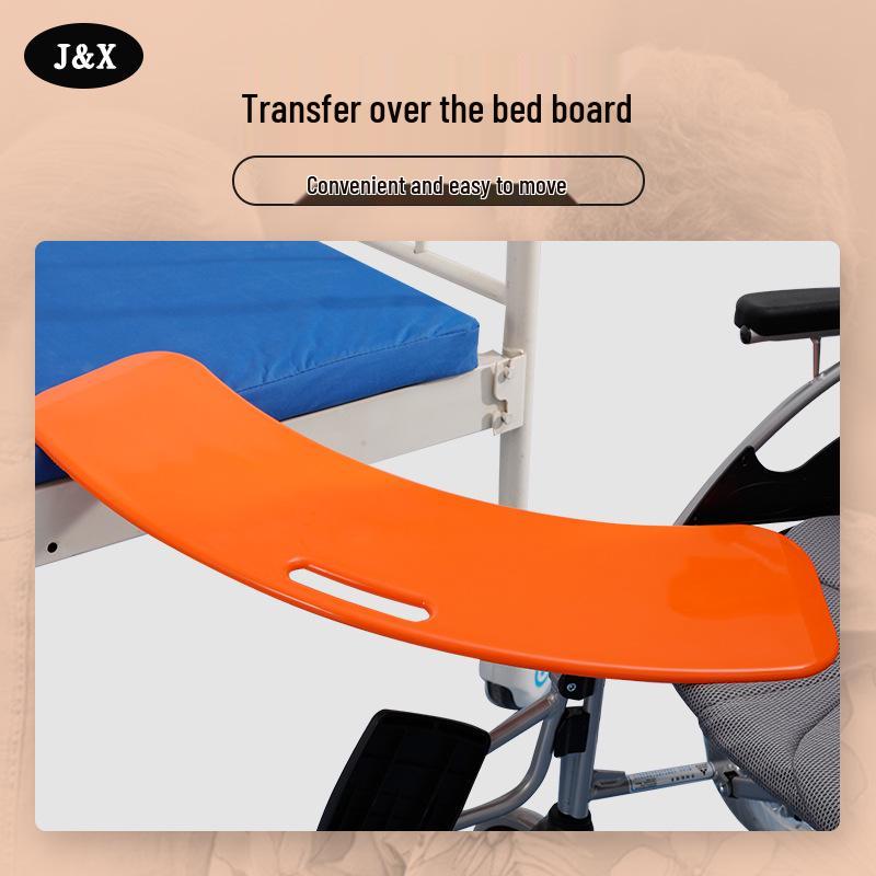 J&X Over-Bed Transfer Board for Hemiplegic Patients – Assistive Tool for Leg and Foot Mobility in Disabled and Elderly Users