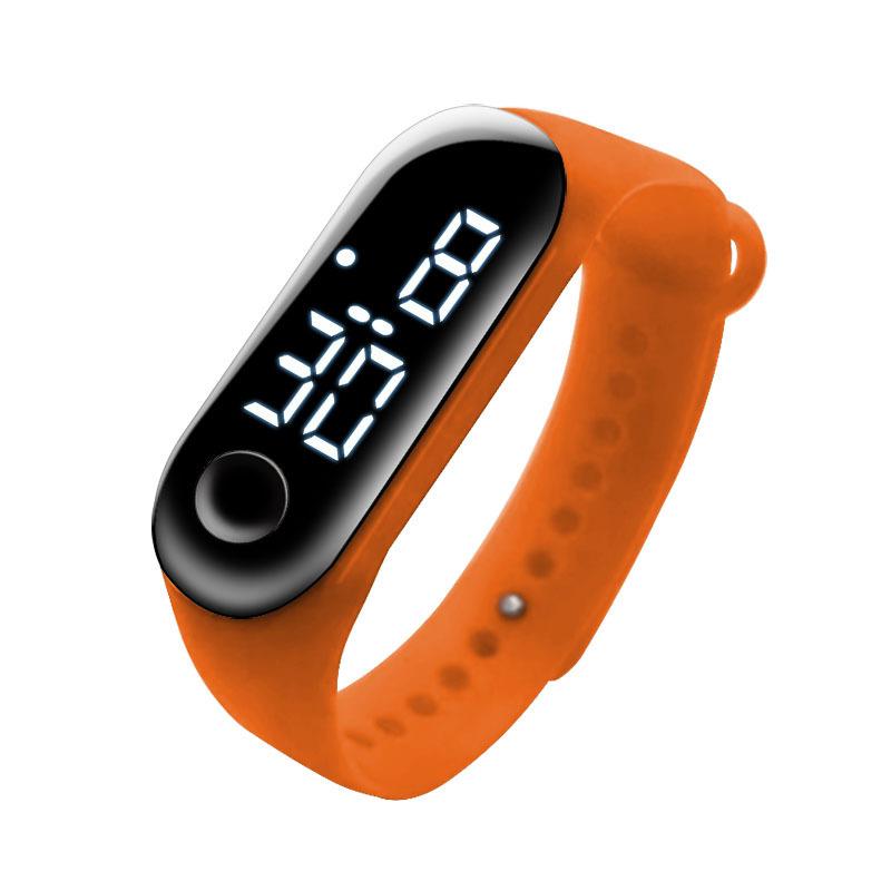 Trendy Fashion Waterproof Sports Electronic Watch, Male And Female Students Mountaineering Outdoor Led Wrist Watch