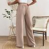 Women's Casual High Waist Loose Lace Wide Leg Pants