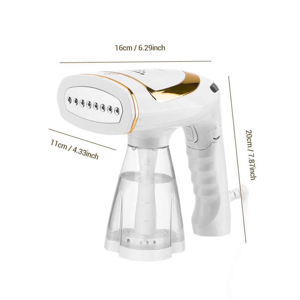 1600W 2 In 1 Travel Portable Garment Ironing Machine Hanging Ironing And Flat Ironing Steamer Handheld Foldable Steam Iron