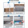1PC Over Door Hanging Organizer with Mesh Pockets Large Wall Mount Storage for Home Essentials Bathroom Organization