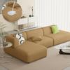 Waterproof Living Sofa Cover Solid Color Elastic Corner Couch Covers Designed For Living Room Home Decor 1 /2 /3 /4 -Seater L Shape Living Sofa