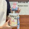 Children's Cartoon Thermos Cup with Straw - Food Grade 316, Portable and High-Value for Students