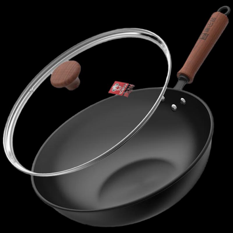 

KOBACH 32cm Traditional Wrought Iron Wok