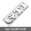 YKPSC1 3D Metal GTI Grill Emblem Badge Rear Trunk Decal Car Sticker for Volkswagen VW Golf 5 6 7 8 MK2 MK3 MK4 MK5 MK6 MK7 Accessories