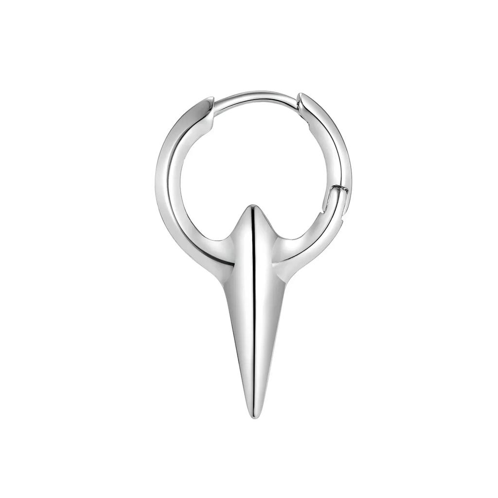 Gothic Vampire Bat Punk Earrings for Women Man Fashion Witch Jewelry Accessories Red Crystal Vintage Bat Pendant Ear Hooks