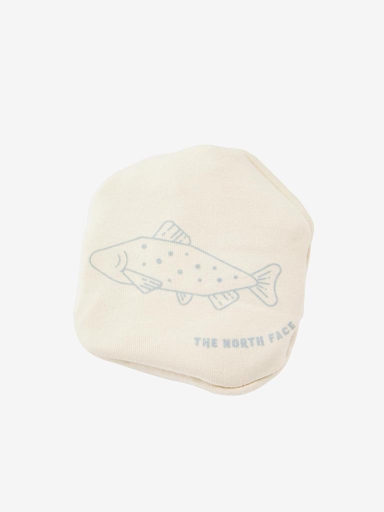 North Baby Packable Animal Graphic Bib White Swan [The Face]