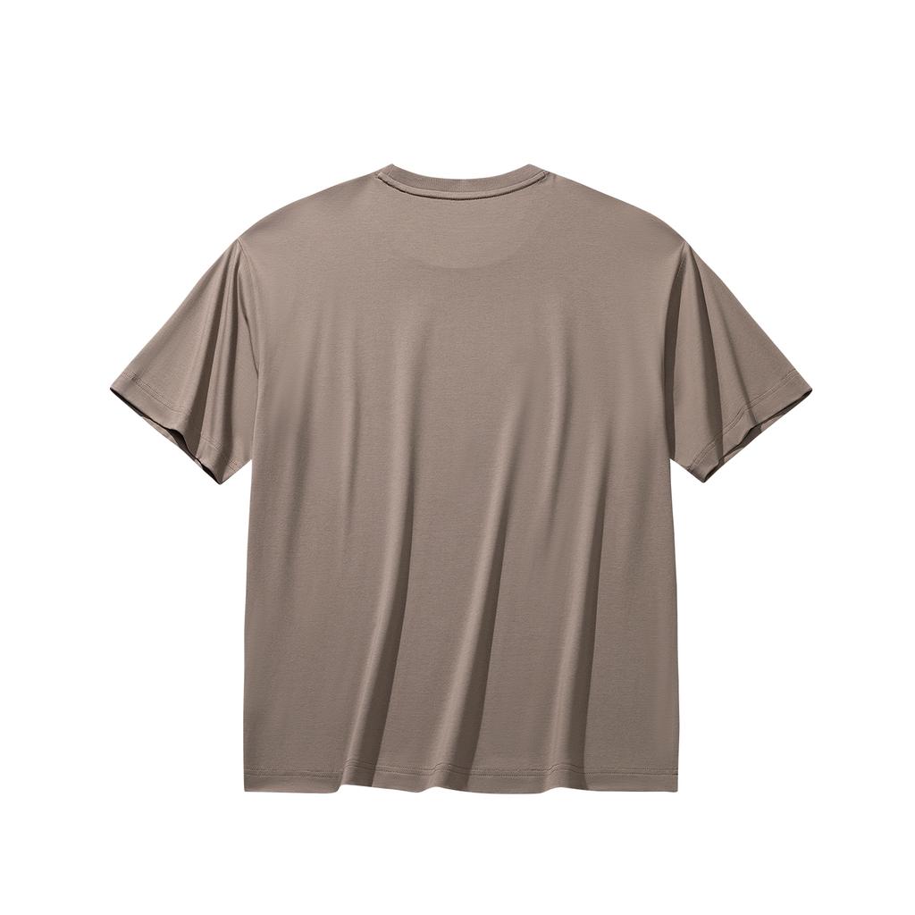 Anta Summer T Shirt Men's Linen Gray 952628103-12
