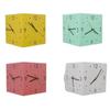 Minimalist Silent Two-Sided Corner Wall Clock for Living Room