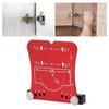 35mm Hinge Hole Opener Aluminum Alloy Quick Positioning Hinge Drilling   Locator and Drill Bit Set