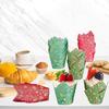 50pcs Christmas Tulip Muffin Cupcake Paper Cups Oilproof Cupcake Liner Baking Muffin Box Cup Cake Decorating Tool Wrap Cases